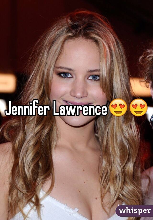 Jennifer Lawrence😍😍