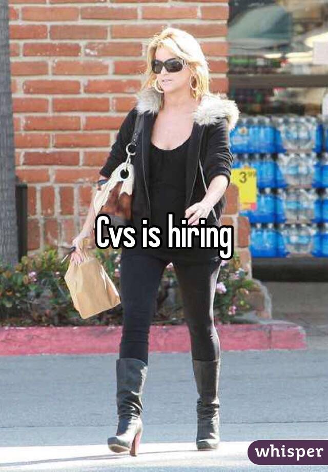 Cvs is hiring 