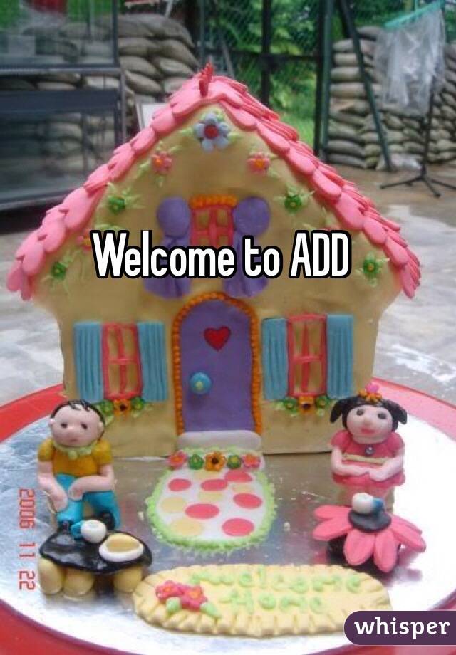 Welcome to ADD
