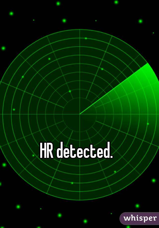 HR detected. 