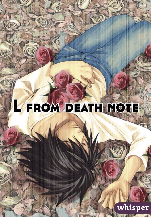 L from death note