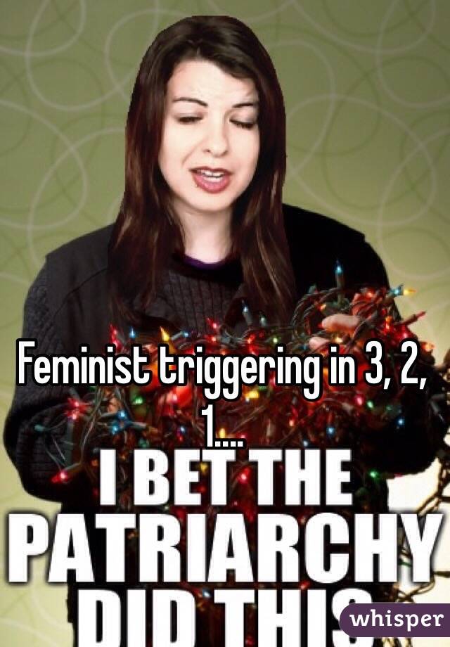Feminist triggering in 3, 2, 1....