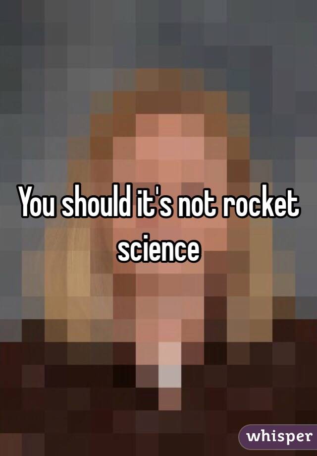 You should it's not rocket science 