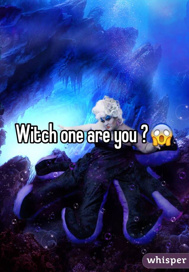 Witch one are you ?😱