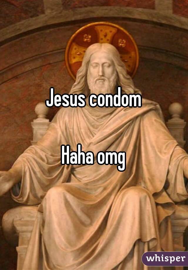 Jesus condom

Haha omg