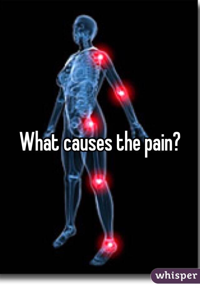 What causes the pain?