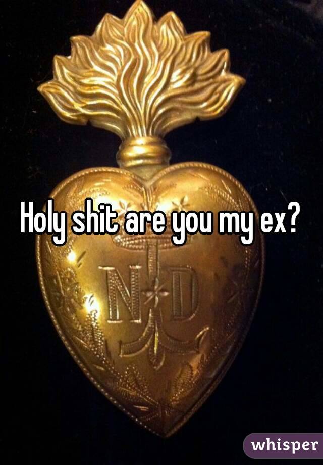 Holy shit are you my ex?