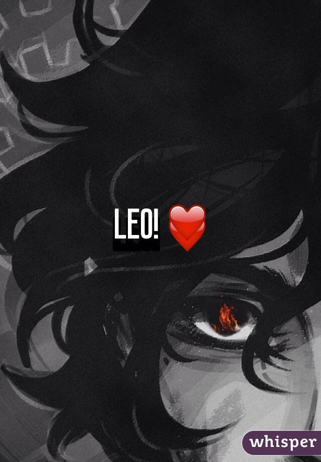 LEO! ❤️