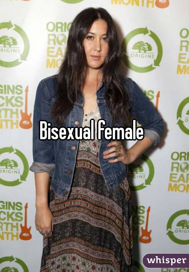 Bisexual female 