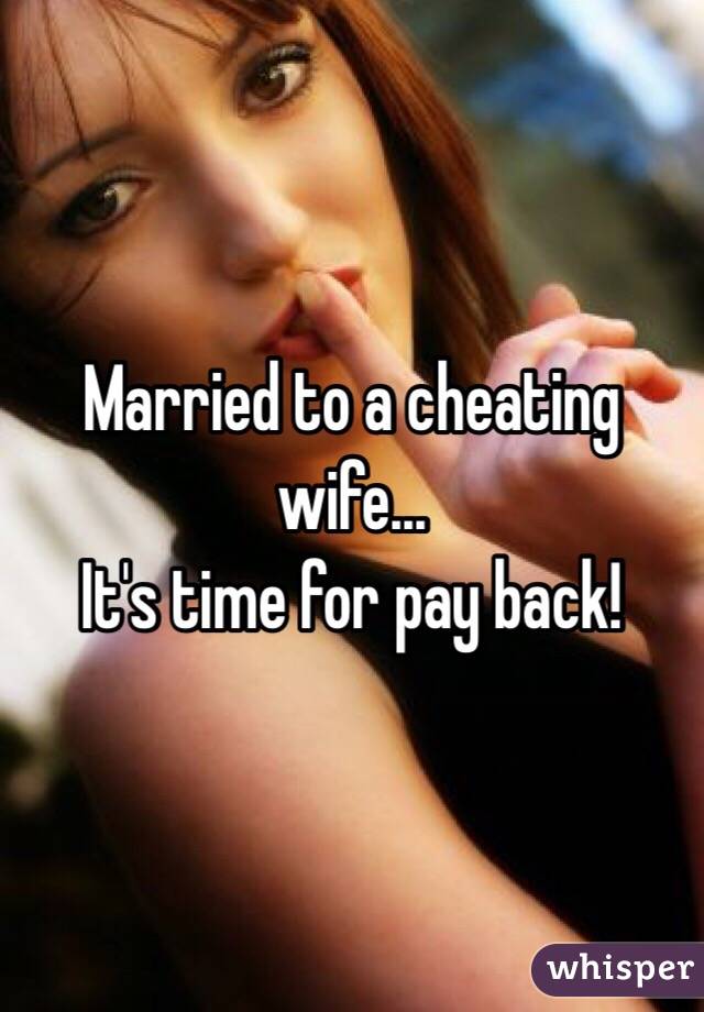 Married to a cheating wife...
It's time for pay back!