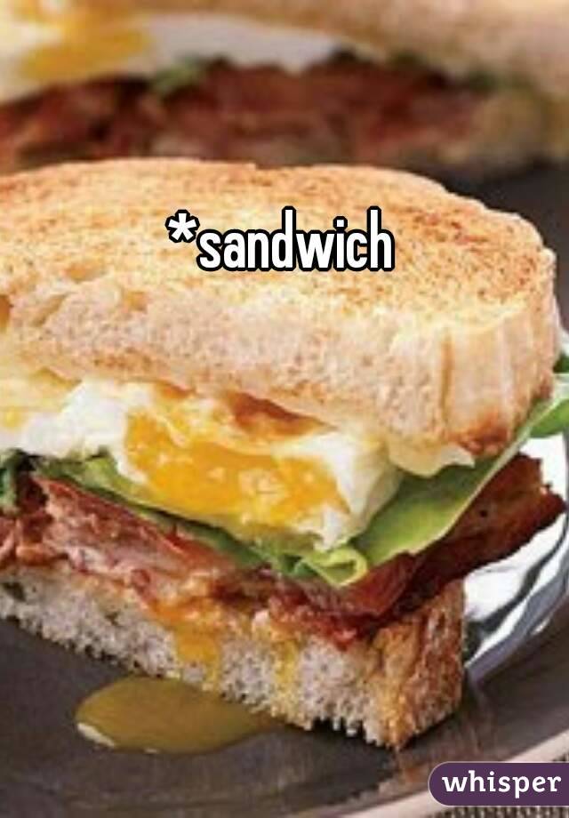 *sandwich 