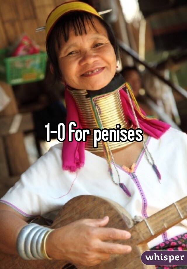 1-0 for penises
