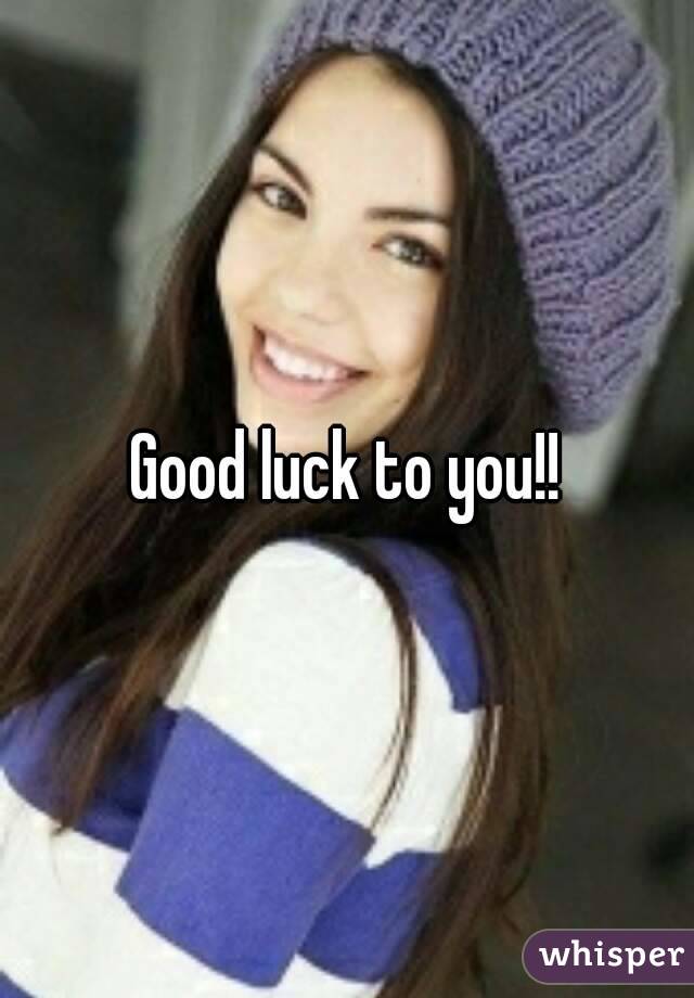 Good luck to you!!