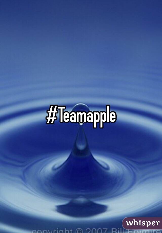#Teamapple