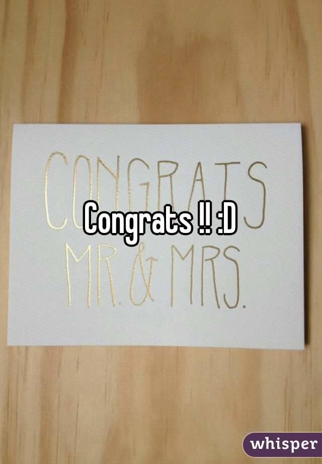 Congrats !! :D