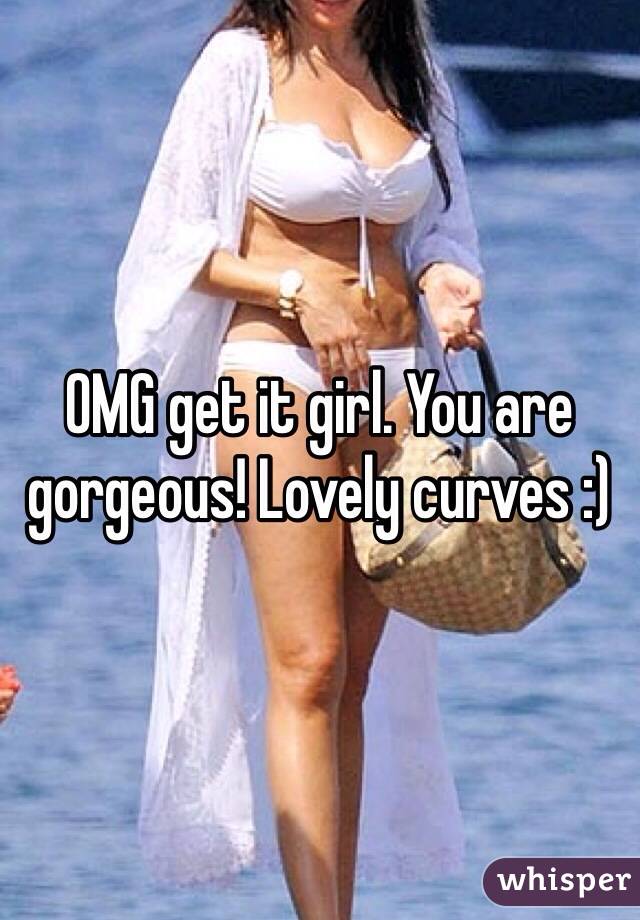 OMG get it girl. You are gorgeous! Lovely curves :)
