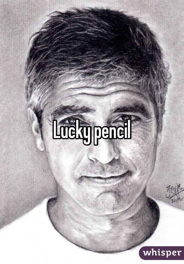Lucky pencil