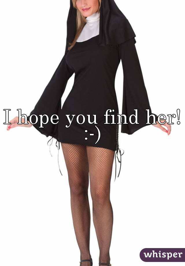 I hope you find her! :-) 