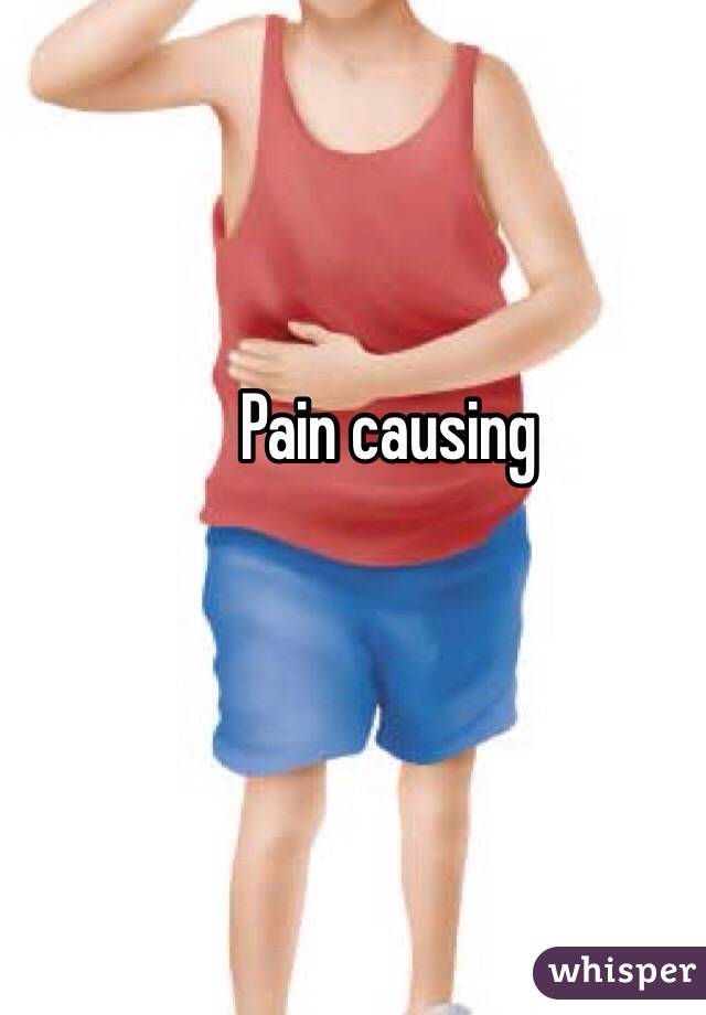 Pain causing 