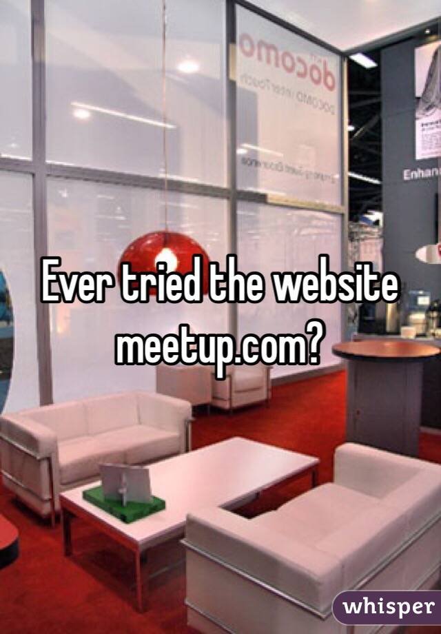 Ever tried the website meetup.com? 