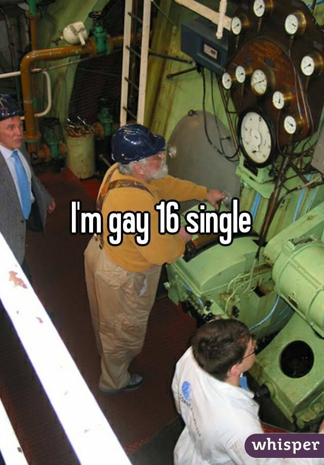 I'm gay 16 single
