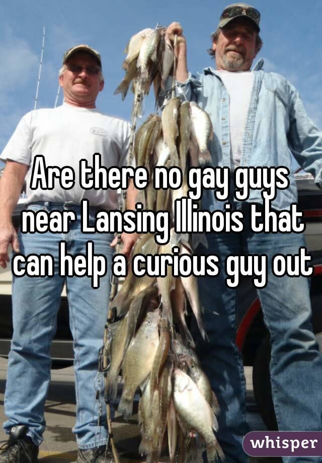Are there no gay guys near Lansing Illinois that can help a curious guy out