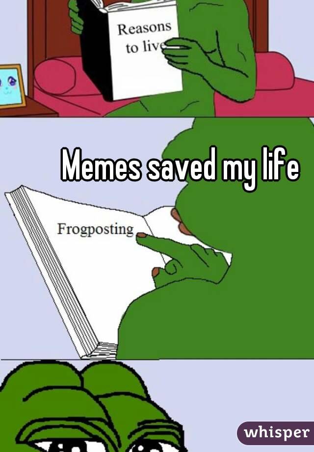 Memes saved my life