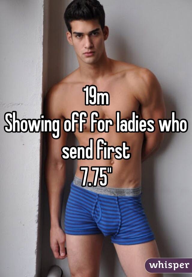 19m
Showing off for ladies who send first
7.75"