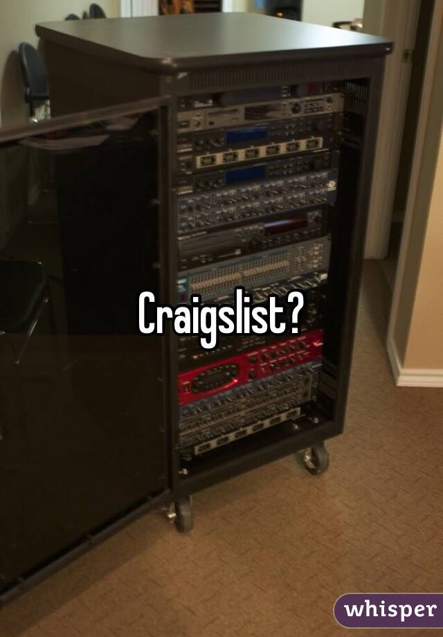 Craigslist?