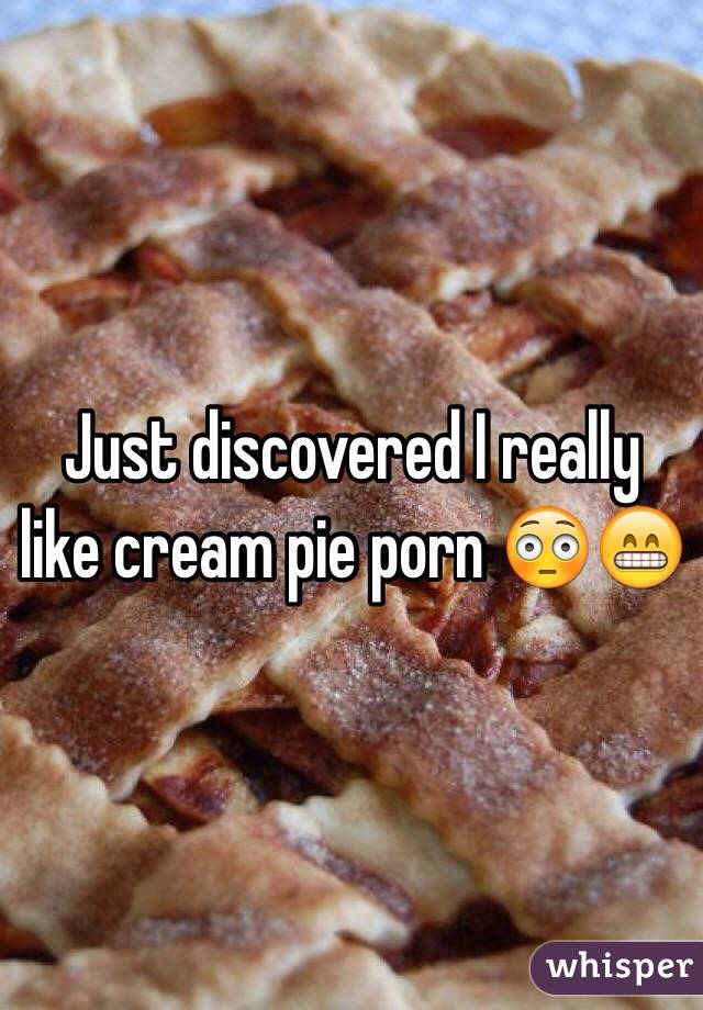 Just discovered I really like cream pie porn 😳😁
