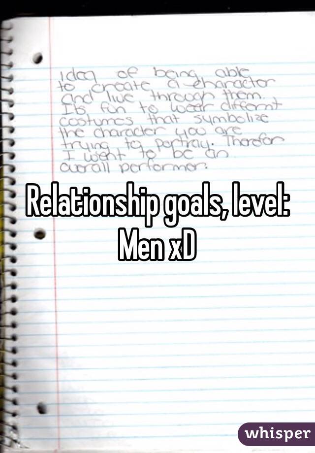 Relationship goals, level: Men xD