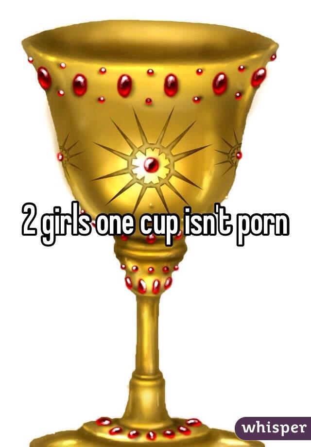 2 girls one cup isn't porn