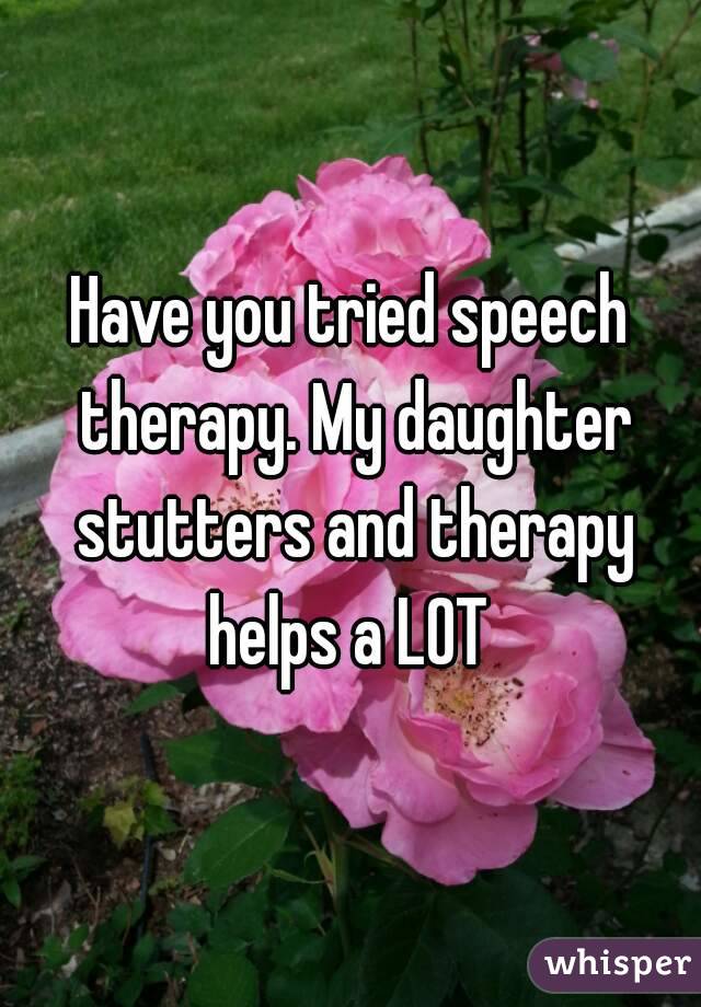 Have you tried speech therapy. My daughter stutters and therapy helps a LOT 