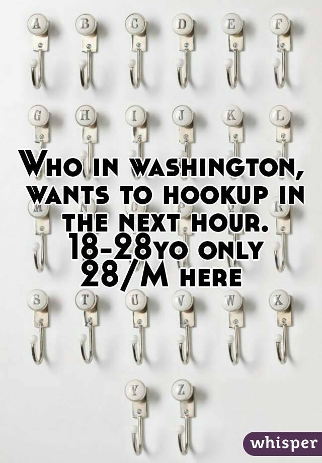 Who in washington, wants to hookup in the next hour. 18-28yo only
28/M here
