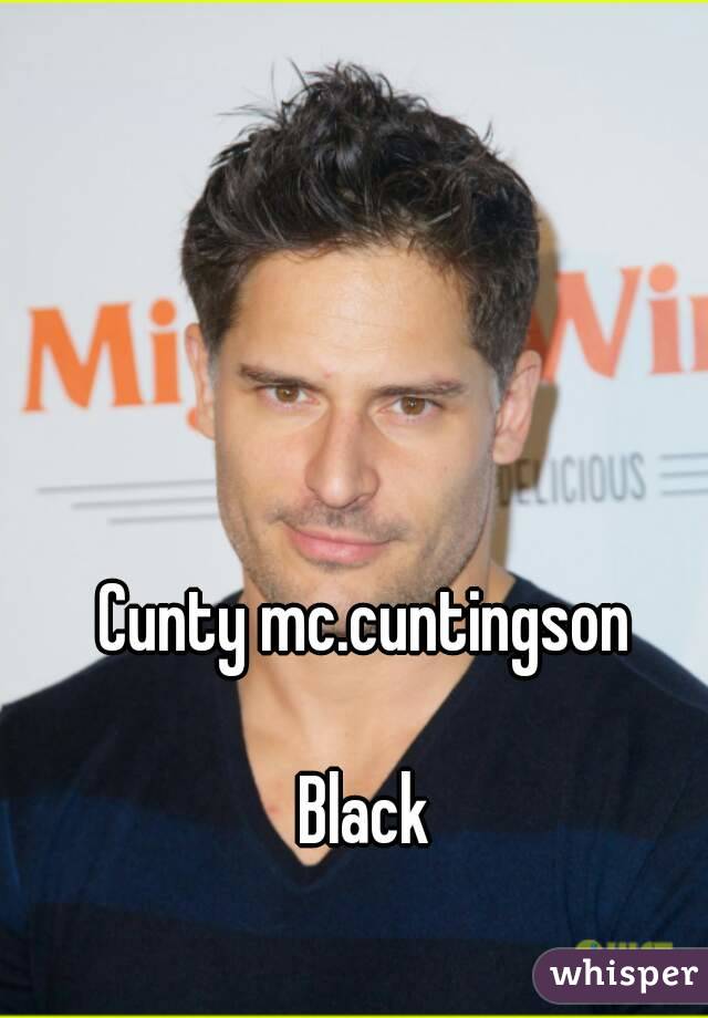 Cunty mc.cuntingson

Black
