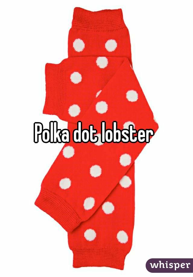 Polka dot lobster 