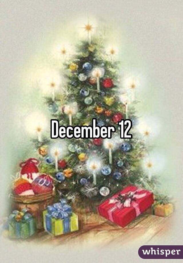 December 12