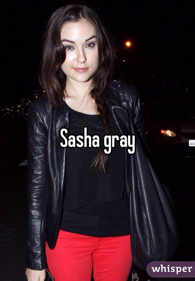 Sasha gray