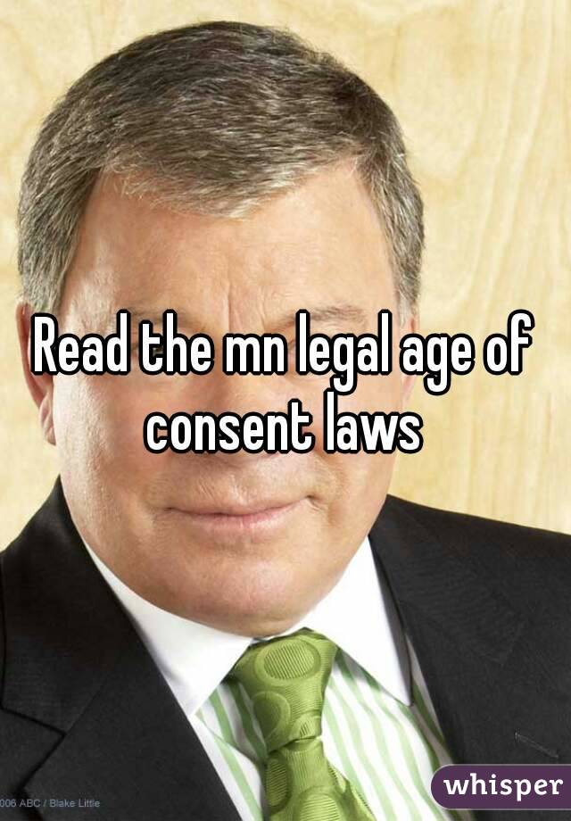 Read the mn legal age of consent laws 