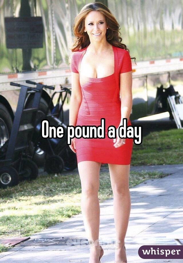One pound a day