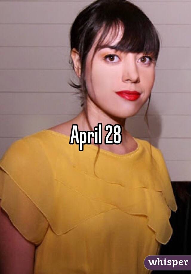 April 28
