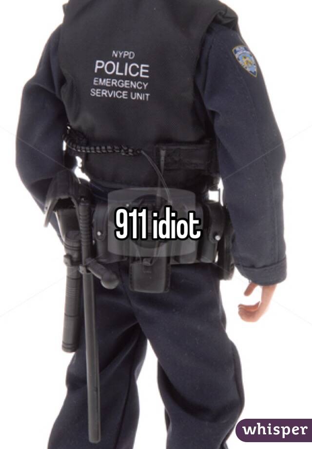 911 idiot 