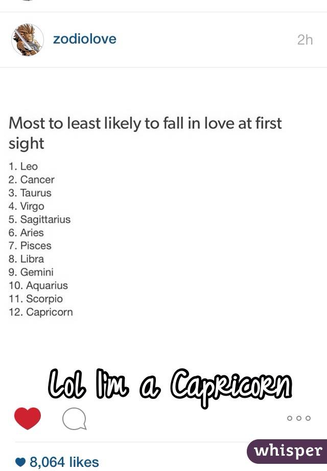 Lol I'm a Capricorn 