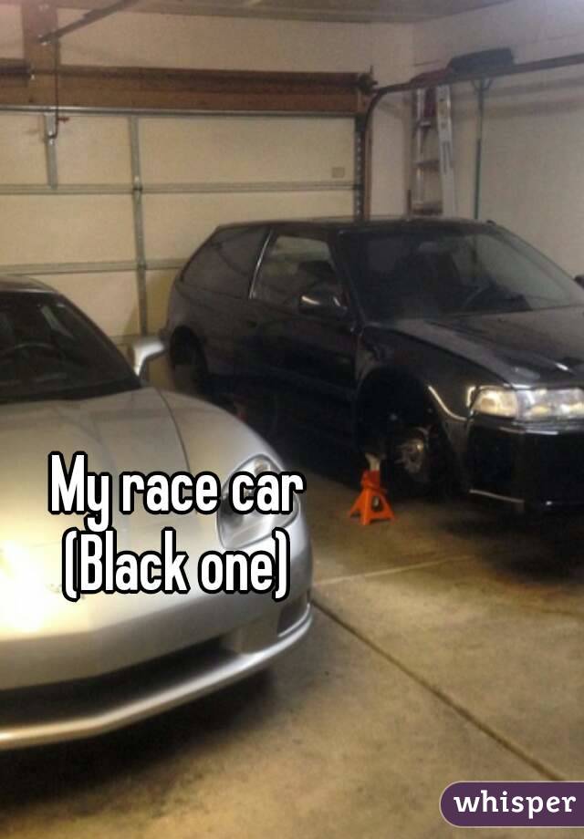 My race car
(Black one)