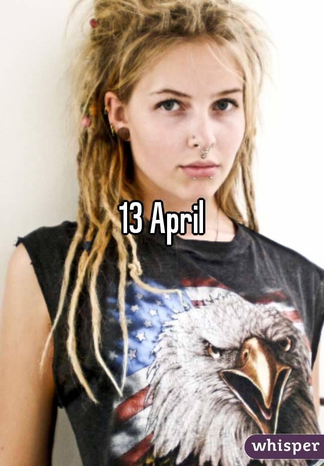 13 April