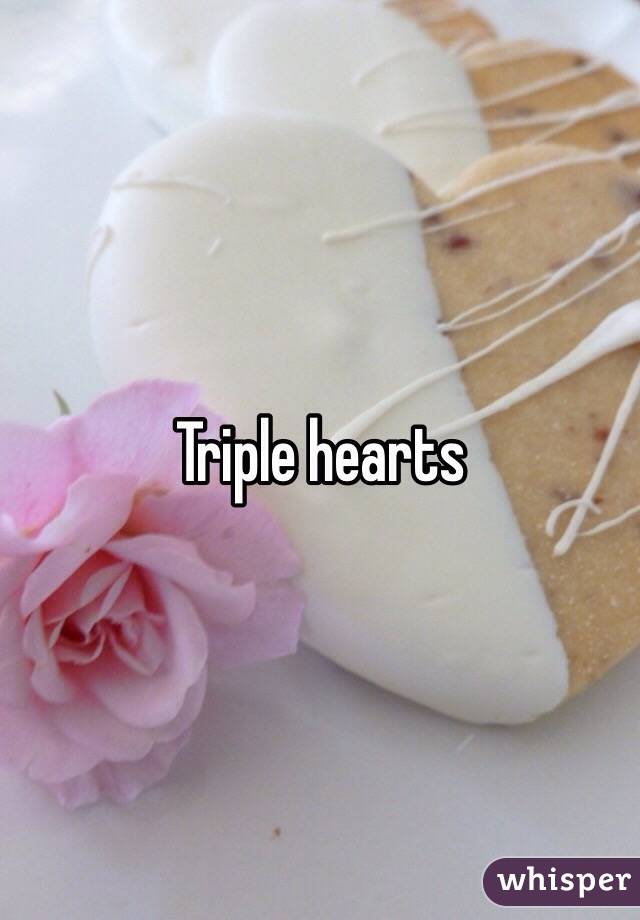 Triple hearts