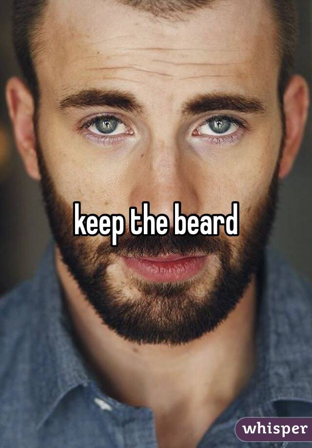 keep the beard