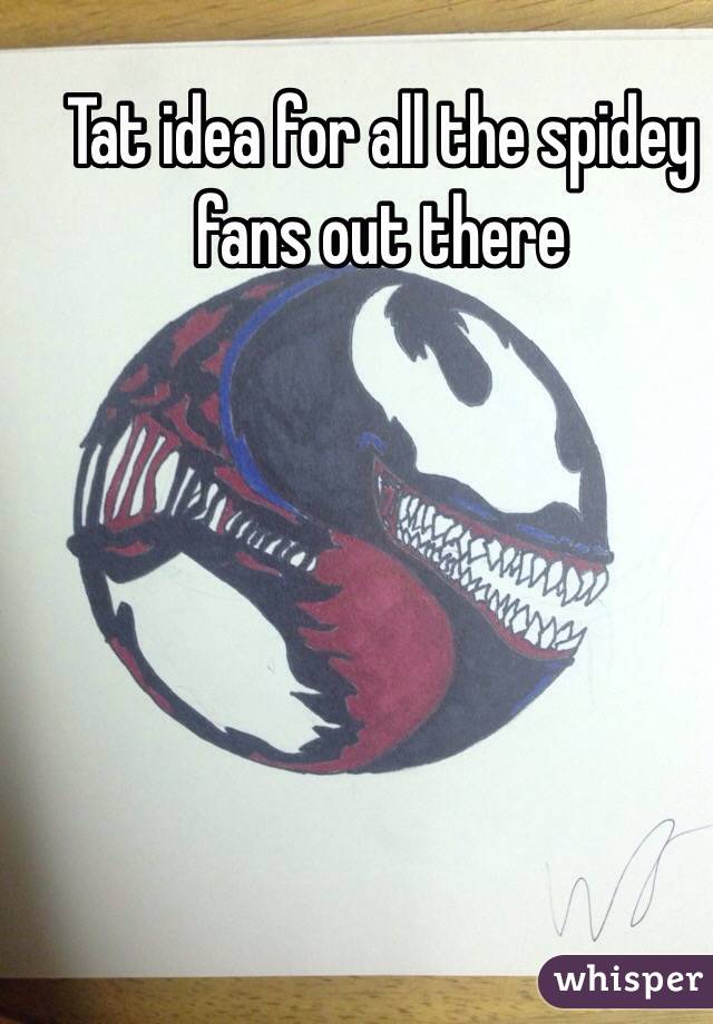 Tat idea for all the spidey fans out there