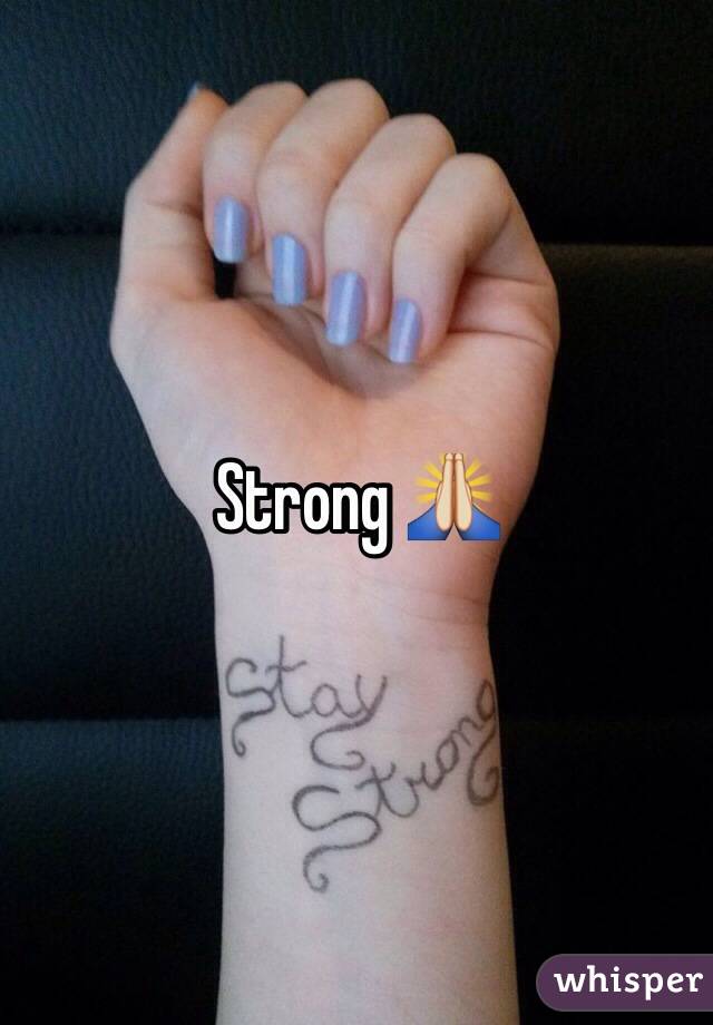 Strong 🙏