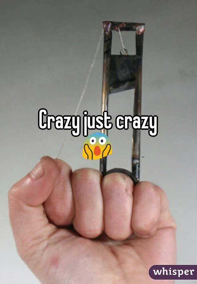 Crazy just crazy
😱